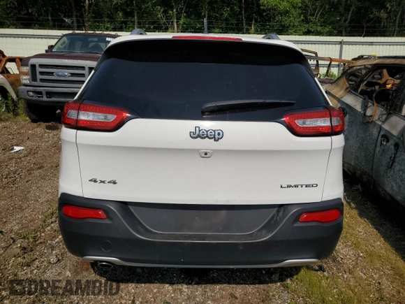 2017 Jeep Cherokee Limited z VIN 1C4PJMDB8HW511348, wystawiony jako Copart lot #60430415 z przebiegiem Nie podano mil oraz Nie do naprawy • Non repairable. Historia ofert i sprzedaży dostępna na DreamBid. Obrazek 6.