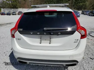 2016 Volvo V60 Cross Country T5 with VIN YV4612HK2G1004819, listed as a Copart auction lot 49656705 with 90,735 mi miles and Salvage Title. Bid and sale history available at carsss.com. Image 6.