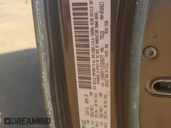 2014 Ram 1500 Tradesman with VIN 1C6RR7FT1ES328277, listed as a Copart auction lot 50799315 with 0 mi miles and Salvage Title. Bid and sale history available at carsss.com. Image 12.