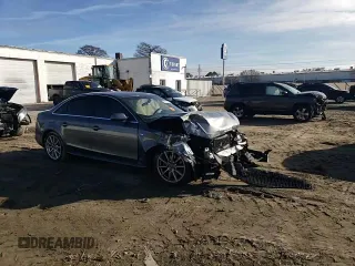2014 Audi A4 Premium Plus with VIN WAUFFAFL8EN013053, listed as a Copart auction lot 86476864 with 0 mi miles and Salvage Title. Bid and sale history available at carsss.com. Image 11.