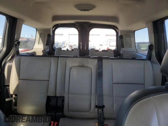 2015 Ford Transit Connect XLT with VIN NM0GS9F79F1174795, listed as a Copart auction lot 76515644 with 191,541 mi miles and Salvage title. Bid and sale history available at DreamBid. Image 10.