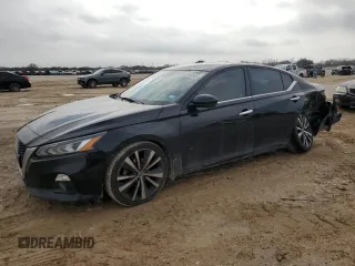 2019 Nissan Altima 2.5 Platinum with VIN 1N4BL4FV0KC106546, listed as a Copart auction lot 45182855 with 75,153 mi miles and Salvage Title. Bid and sale history available at carsss.com. Image 1.