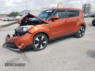 2018 Kia Soul + with VIN KNDJP3A56J7588541, listed as a Copart auction lot 51436615 with 47,937 mi miles and Salvage Title. Bid and sale history available at carsss.com. Image 1.