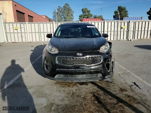 2018 Kia Sportage LX with VIN KNDPM3AC1J7329795, listed as a Copart auction lot 45287325 with 105,371 mi miles and Salvage Title. Bid and sale history available at carsss.com. Image 11.