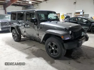 2018 Jeep Wrangler JK Unlimited Sahara with VIN 1C4HJWEGXJL873151, listed as a Copart auction lot 83946904 with 65,230 mi miles and Salvage Title. Bid and sale history available at carsss.com. Image 4.