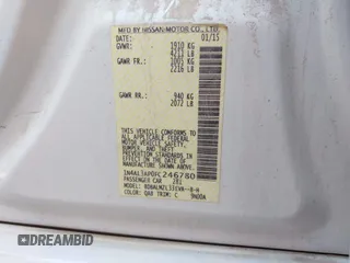 2015 Nissan Altima 2.5 S with VIN 1N4AL3AP0FC246780, listed as a IAAI auction lot 42207239 with 228,572 mi miles. Bid and sale history available at carsss.com. Image 9.