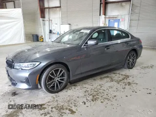 2020 BMW 3 Series 330i xDrive with VIN 3MW5R7J05L8B33198, listed as a Copart auction lot 58580495 with 47,418 mi miles and Salvage title. Bid and sale history available at DreamBid. Image 1.