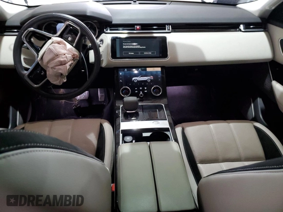 2021 Land Rover Range Rover Velar R-Dynamic S with VIN SALYT2EX4MA303206, listed as a Copart auction lot 49871595 with 48,199 mi miles and Salvage title. Bid and sale history available at DreamBid. Image 8.