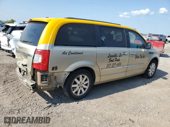 2012 Chrysler Town & Country Touring-L with VIN 2C4RC1CG4CR146070, listed as a Copart auction lot 53545685 with 251,620 mi miles and Salvage Title. Bid and sale history available at carsss.com. Image 3.