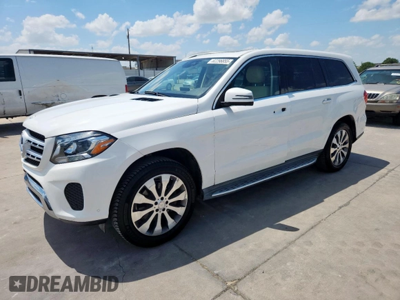 2017 Mercedes-Benz GLS 450 with VIN 4JGDF6EEXHA830879, listed as a Copart auction lot 62296855 with 96,406 mi miles and Clean title. Bid and sale history available at DreamBid. Image 1.