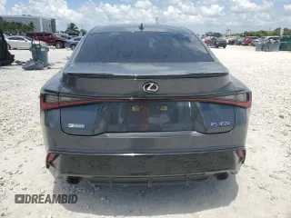 2021 Lexus IS 350 F Sport with VIN JTHGZ1B25M5038646, listed as a Copart auction lot 60291505 with 106,116 mi miles and Non repairable. Bid and sale history available at DreamBid. Image 6.