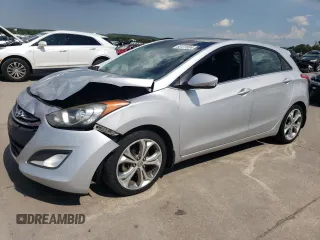 2013 Hyundai Elantra GT with VIN KMHD35LE9DU089056, listed as a Copart auction lot 62477034 with 170,846 mi miles and Salvage Title. Bid and sale history available at carsss.com. Image 1.