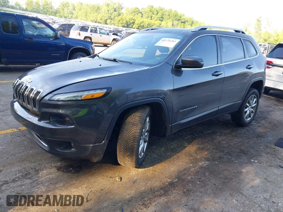 2018 Jeep Cherokee Limited with VIN 1C4PJMDX8JD522198, listed as a IAAI auction lot 42370283 with 121,256 mi miles and . Bid and sale history available at DreamBid. Image 17.