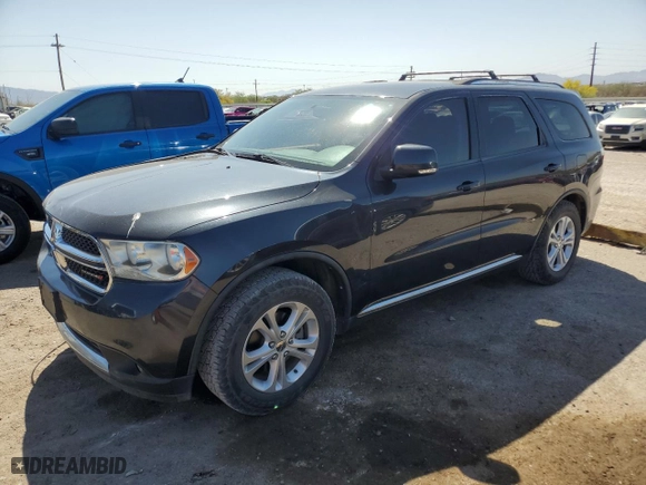 2012 Dodge Durango Crew with VIN 1C4RDHDG5CC320032, listed as a Copart auction lot 51966765 with 202,557 mi miles and Salvage Title. Bid and sale history available at carsss.com. Image 1.