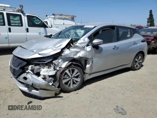 2020 Nissan LEAF z VIN 1N4BZ1BPXLC308221, wystawiony jako Copart lot #59419115 z przebiegiem 62 977 mil mil oraz Szkoda całkowita • Salvage title. Historia ofert i sprzedaży dostępna na DreamBid. Obrazek 1.