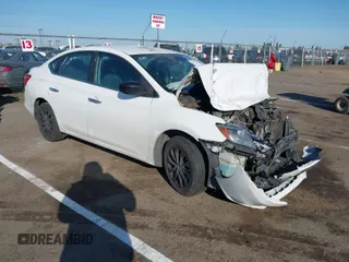 2018 Nissan Sentra S with VIN 3N1AB7AP3JY302587, listed as a IAAI auction lot 41771634 with 230,231 mi miles. Bid and sale history available at carsss.com. Image 1.