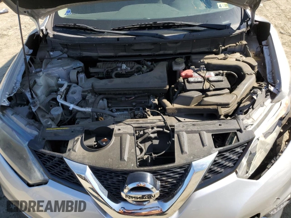 2015 Nissan Rogue SV with VIN KNMAT2MT7FP510292, listed as a Copart auction lot 51860795 with 131,746 mi miles and Salvage Title. Bid and sale history available at DreamBid. Image 12.