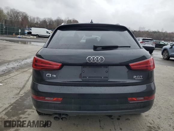 2018 Audi Q3 Premium with VIN WA1ECCFS4JR008911, listed as a Copart auction lot 51858065 with 102,091 mi miles and Salvage title. Bid and sale history available at DreamBid. Image 6.