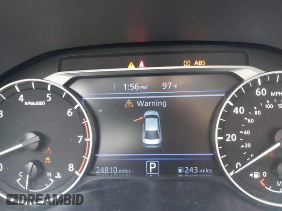 2024 Nissan Altima SR with VIN 1N4BL4CV5RN431650, listed as a IAAI auction lot 42760050 with 24,810 mi miles and . Bid and sale history available at DreamBid. Image 7.