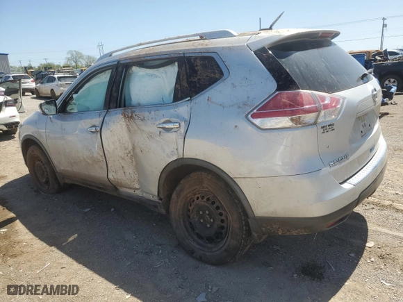 2016 Nissan Rogue S with VIN JN8AT2MV1GW151826, listed as a Copart auction lot 52304785 with 106,835 mi miles and Salvage Title. Bid and sale history available at carsss.com. Image 2.