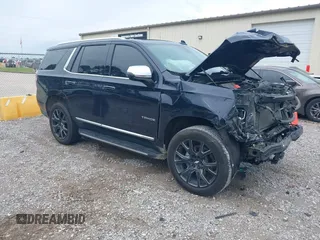 2021 Chevrolet Tahoe Premier with VIN 1GNSCSKD6MR102181, listed as a IAAI auction lot 42133746 with 102,632 mi miles and . Bid and sale history available at DreamBid. Image 1.