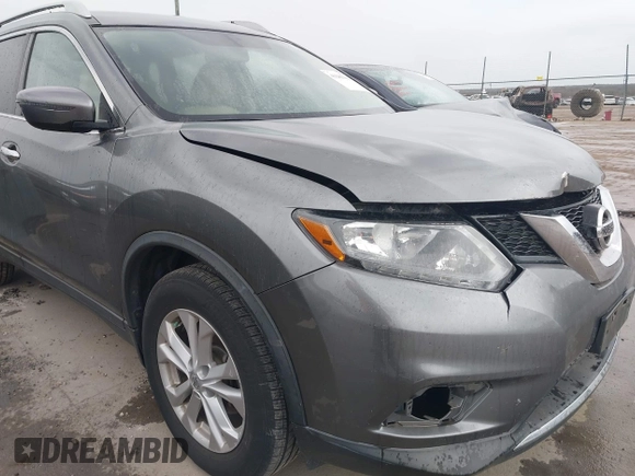 2016 Nissan Rogue SV with VIN KNMAT2MV5GP688589, listed as a IAAI auction lot 41285116 with 87,142 mi miles. Bid and sale history available at carsss.com. Image 17.