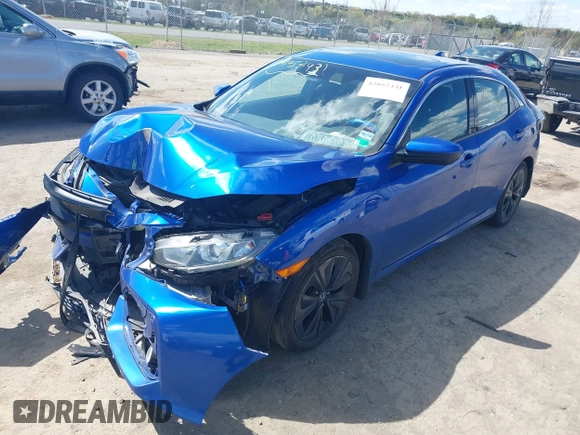 2019 Honda Civic EX-L z VIN SHHFK7H82KU224705, wystawiony jako IAAI lot #42052431 z przebiegiem 106 308 mil mil oraz . Historia ofert i sprzedaży dostępna na DreamBid. Obrazek 2.