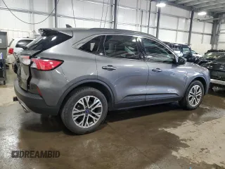 2021 Ford Escape SEL Hybrid with VIN 1FMCU9CZ5MUA11764, listed as a Copart auction lot 43969335 with 46,449 mi miles and Salvage title. Bid and sale history available at DreamBid. Image 3.