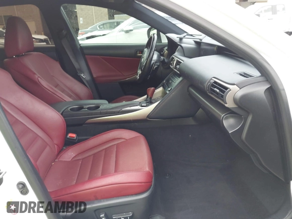 2017 Lexus IS with VIN JTHBA1D21H5049082, listed as a IAAI auction lot 41922059 with 118,019 mi miles. Bid and sale history available at carsss.com. Image 5.