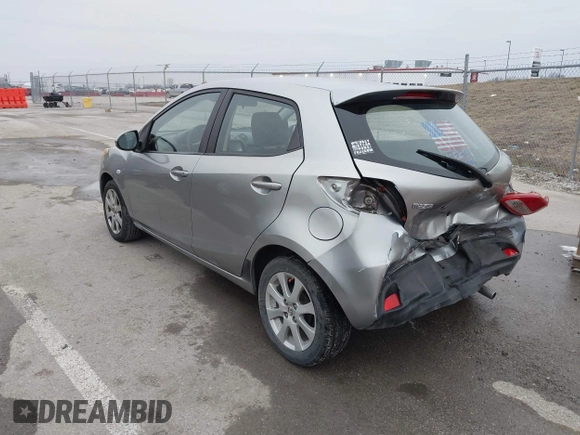 2011 Mazda 2 Sport with VIN JM1DE1HY3B0115181, listed as a IAAI auction lot 41534844 with 102,681 mi miles and . Bid and sale history available at carsss.com. Image 3.