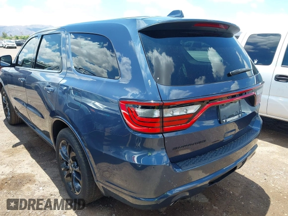 2021 Dodge Durango SXT Plus with VIN 1C4RDHAG6MC846496, listed as a IAAI auction lot 42398043 with 56,128 mi miles and . Bid and sale history available at DreamBid. Image 3.