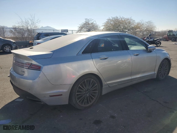 2014 Lincoln MKZ with VIN 3LN6L2J92ER830444, listed as a Copart auction lot 42382245 with 82,029 mi miles and Salvage Title. Bid and sale history available at carsss.com. Image 3.