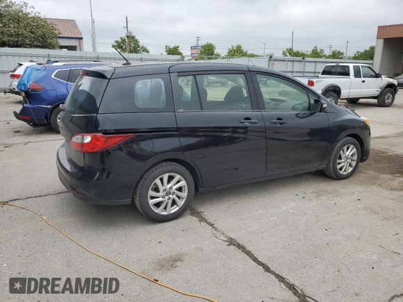 2015 Mazda 5 Sport with VIN JM1CW2BLXF0184094, listed as a Copart auction lot 56618405 with 98,757 mi miles and Salvage title. Bid and sale history available at DreamBid. Image 3.
