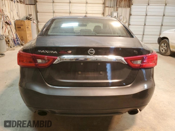2016 Nissan Maxima SV with VIN 1N4AA6AP0GC430772, listed as a Copart auction lot 42431415 with 91,161 mi miles and Salvage Title. Bid and sale history available at DreamBid. Image 6.