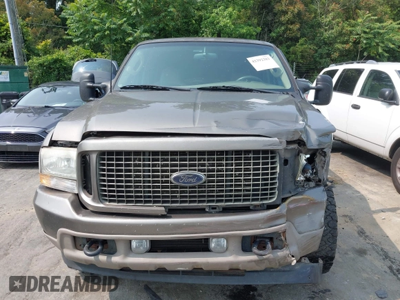 2003 Ford Excursion Limited с VIN 1FMNU43S83EC62057, выставлен на аукционе IAAI как лот 42392383 с пробегом 166 670 миль миль и . История ставок и продаж доступна на DreamBid. Изображение 12.