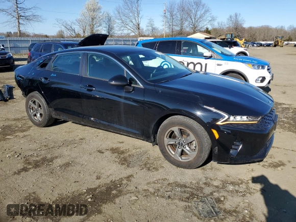 2021 Kia K5 LXS with VIN 5XXG14J24MG004513, listed as a Copart auction lot 51156805 with 22,469 mi miles and Salvage Title. Bid and sale history available at carsss.com. Image 4.