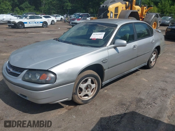 2005 Chevrolet Impala with VIN 2G1WF52E059115556, listed as a IAAI auction lot 42562847 with 159,399 mi miles and . Bid and sale history available at DreamBid. Image 2.