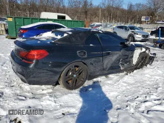 2017 BMW 6 Series 650i with VIN WBA6F5C50HD996804, listed as a Copart auction lot 41377645 with 0 mi miles and Salvage Title. Bid and sale history available at carsss.com. Image 3.