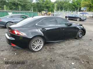 2015 Lexus IS 250 with VIN JTHCF1D29F5015698, listed as a Copart auction lot 58355495 with 127,007 mi miles and Salvage title. Bid and sale history available at DreamBid. Image 3.