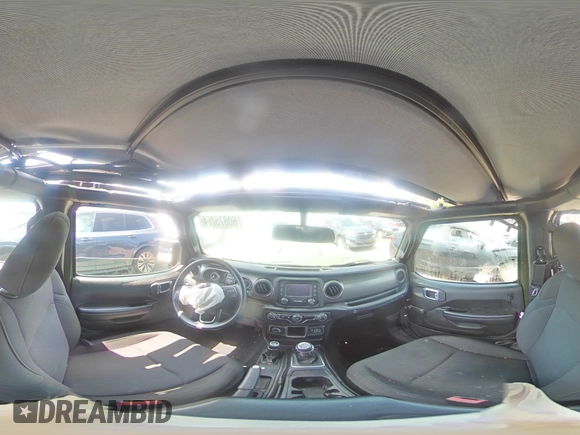 2021 Jeep Wrangler Unlimited Sport with VIN 1C4HJXDG6MW737612, listed as a Copart auction lot 60875264 with 29,220 mi miles and Salvage title. Bid and sale history available at DreamBid. Image 13.