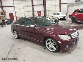 2008 Mercedes-Benz C-Class 3.0L Sport with VIN WDDGF54X68R016833, listed as a IAAI auction lot 41669207 with 124,322 mi miles. Bid and sale history available at carsss.com. Image 1.