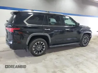 2024 Toyota Sequoia SR5 with VIN 7SVAAABA7RX031351, listed as a Copart auction lot 49860035 with 15,227 mi miles and Salvage Title. Bid and sale history available at carsss.com. Image 3.