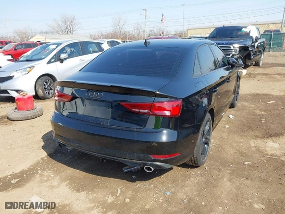 2018 Audi A3 Sedan Premium with VIN WAUB8GFF8J1022942, listed as a IAAI auction lot 41779591 with NaN miles. Bid and sale history available at carsss.com. Image 16.
