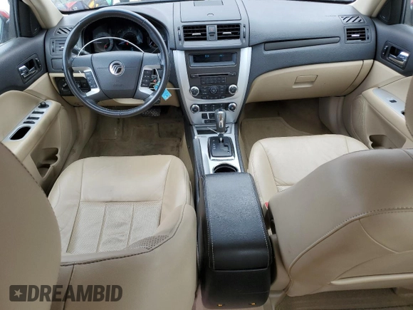 2010 Mercury Milan Premier with VIN 3MEHM0JG4AR608302, listed as a Copart auction lot 54854115 with 60,354 mi miles and Clean Title. Bid and sale history available at carsss.com. Image 8.