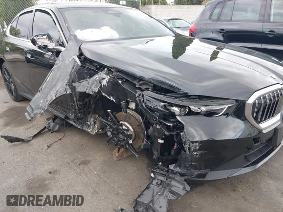 2024 BMW 5 Series 530i with VIN WBA43FJ09RCR92657, listed as a IAAI auction lot 42105525 with 11,326 mi miles and . Bid and sale history available at DreamBid. Image 6.