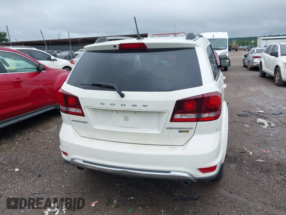 2017 Dodge Journey Crossroad Plus with VIN 3C4PDCGG5HT536321, listed as a IAAI auction lot 42420803 with 107,951 mi miles and . Bid and sale history available at DreamBid. Image 16.