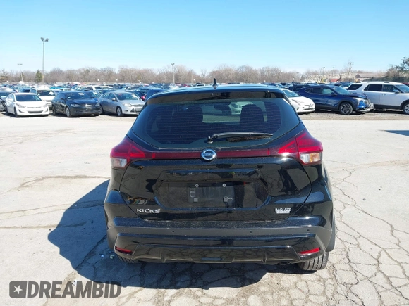 2021 Nissan Kicks S with VIN 3N1CP5BV6ML540480, listed as a IAAI auction lot 41822119 with 34,241 mi miles. Bid and sale history available at carsss.com. Image 17.