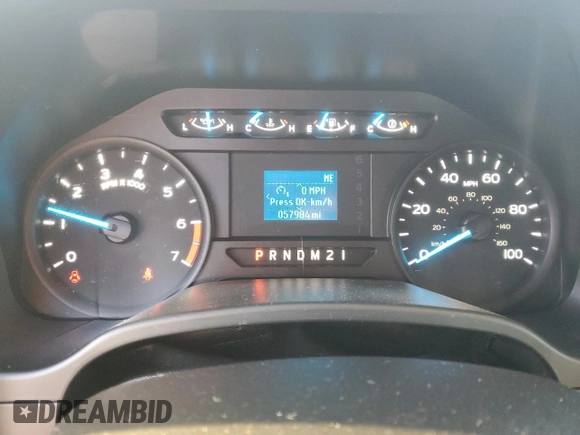 2017 Ford F-350 XL with VIN 1FT8X3B69HED38805, listed as a Copart auction lot 41988235 with 57,984 mi miles and Clean title. Bid and sale history available at DreamBid. Image 9.