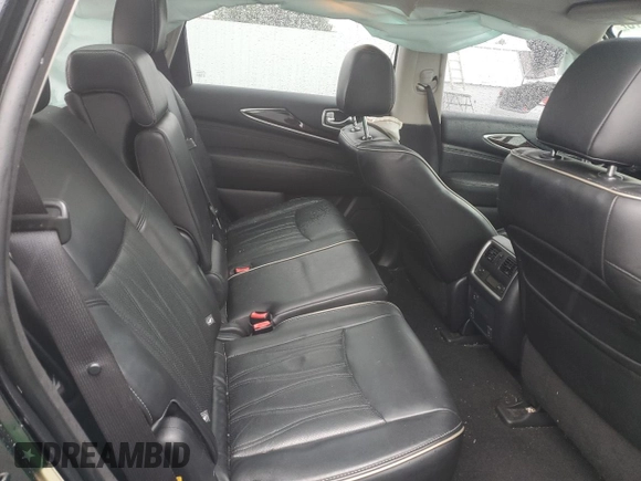 2017 Infiniti QX60 with VIN 5N1DL0MM9HC549675, listed as a Copart auction lot 52076715 with 100,009 mi miles and Salvage Title. Bid and sale history available at DreamBid. Image 12.