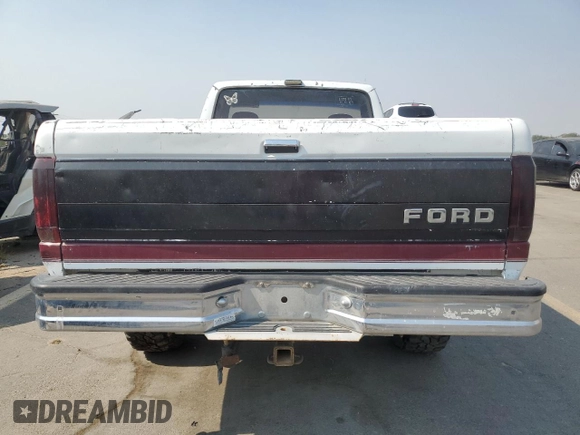 1992 Ford F-150 with VIN 1FTEF14HXNPA24587, listed as a Copart auction lot 70803324 with 0 mi miles and Salvage Title. Bid and sale history available at carsss.com. Image 6.